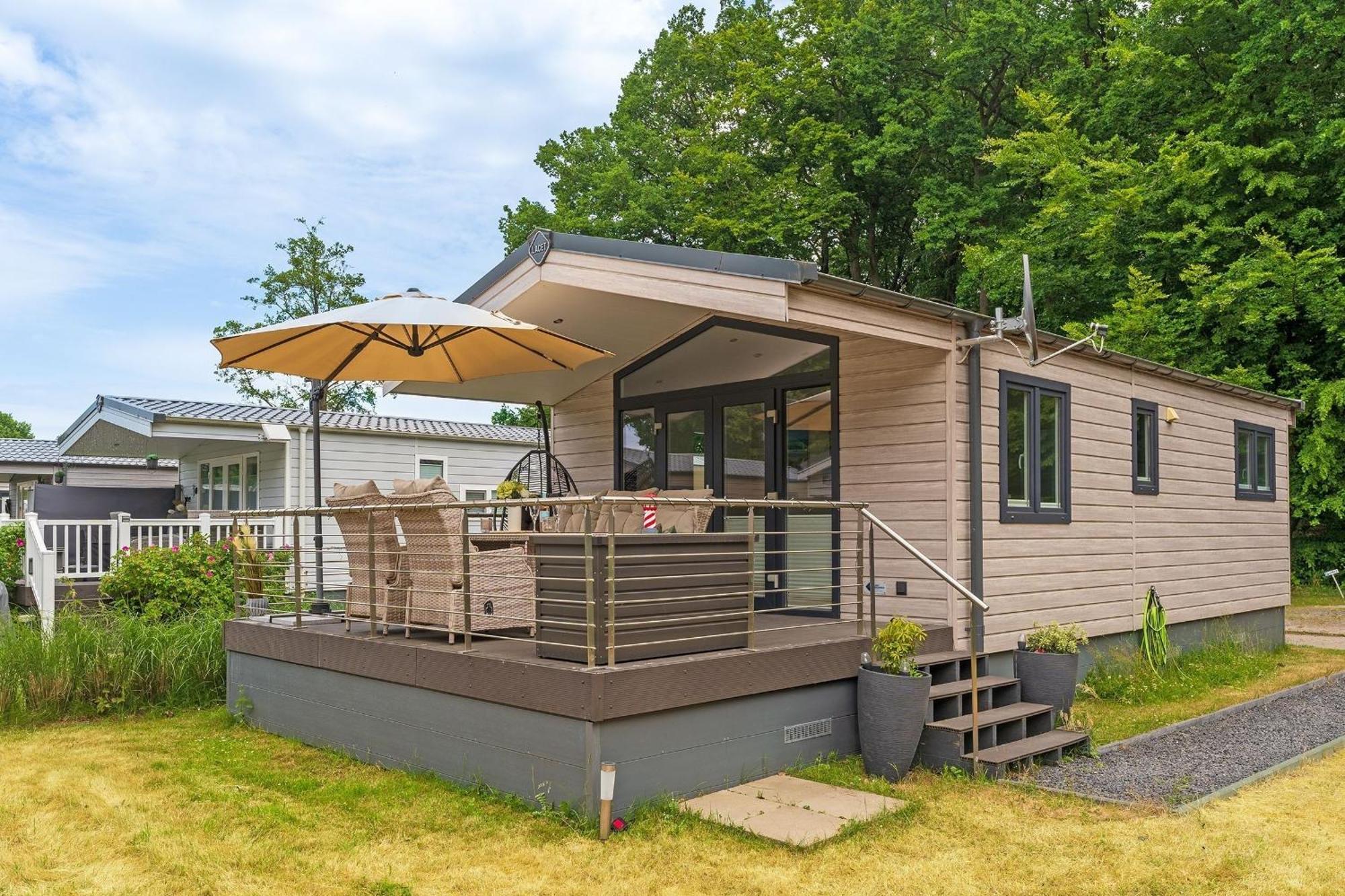 OstseeCamp Lübecker Bucht Ferienhaus Beachcomber Haffkrug Exterior foto